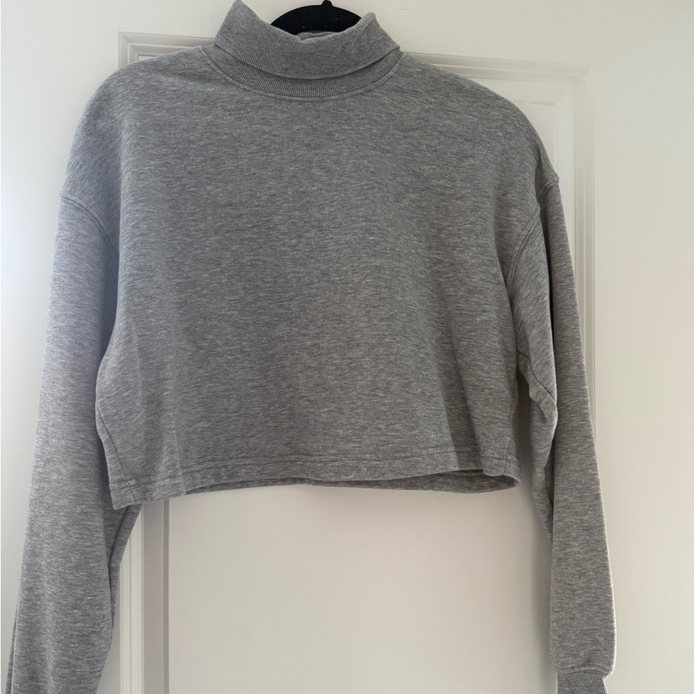 H&M Heather Gray Sweatshirt